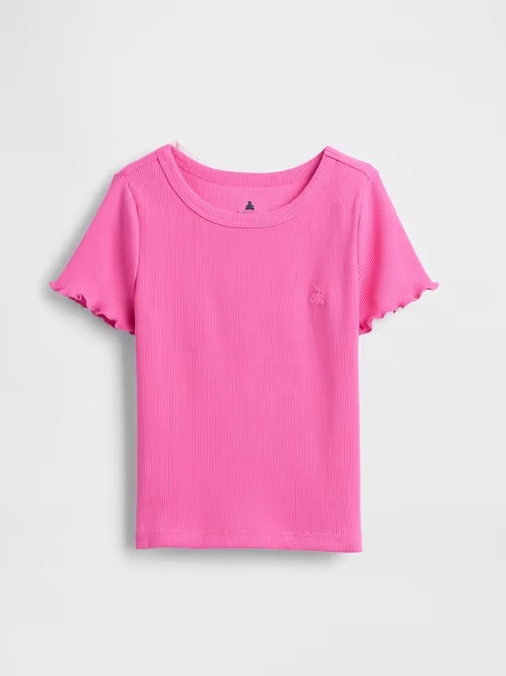 Gap Baby & Toddler Ribbed T-Shirt Phoebe Pink Size 18-24M